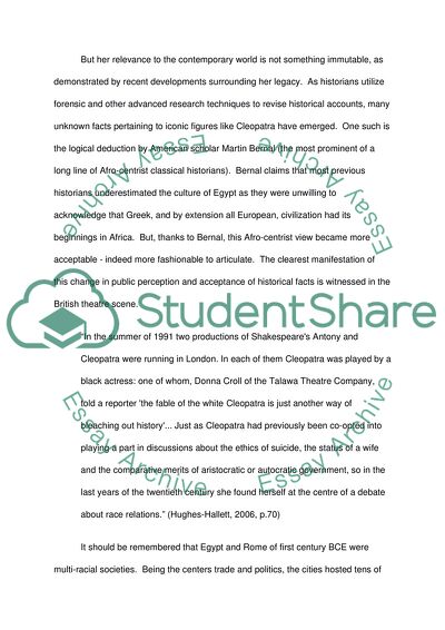 Egyptian Empress Cleopatra