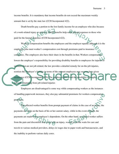 How Workers Compensation Affects the Employee and the Employer