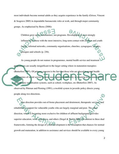 Restorative Justice Paradigm in Reforming Juvenile Justice