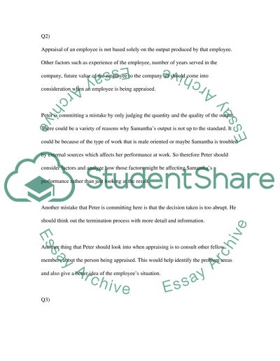 Performance Management Systems