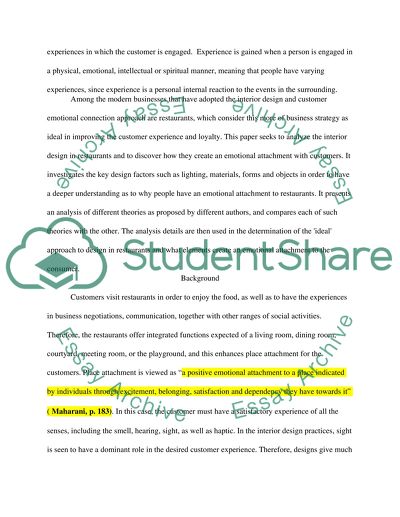 Ideal Approach to Interior Restaurant Design