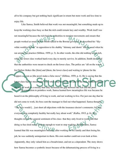 Worthless Work And Meaningless Lives In Kafkas