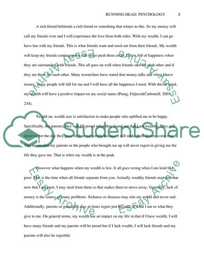 How Does My Wealth Impact My Subjective Well-Being