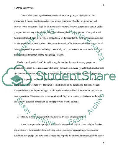 High and Low Involvement Buying, Successful Advertisements