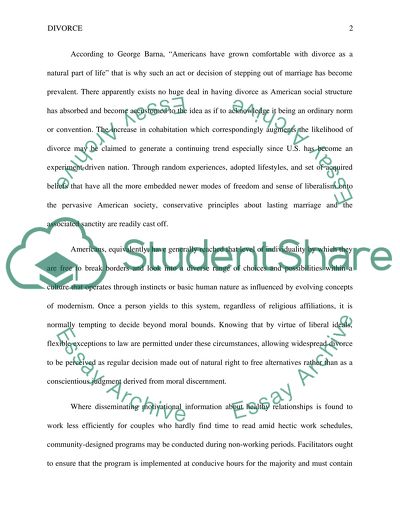 Why Divorce Is More Common