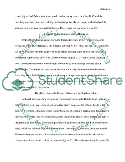 The Cultural Clash of a Wedding between a Catholic Priest and a Female Buddhist