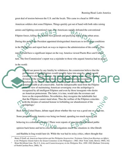 The Impact of the United States Goals in Puerto Rico and Cuba