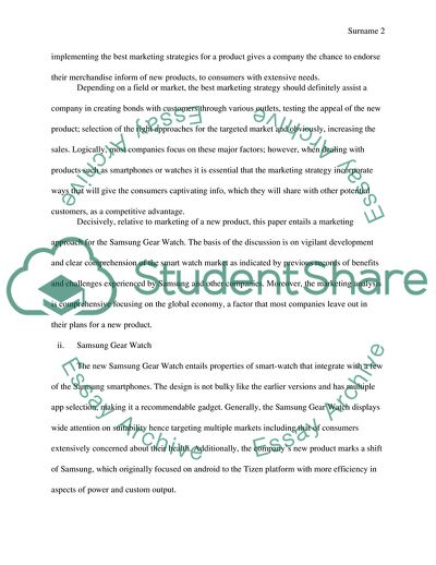 Analysis of the New Samsung Gear Watch