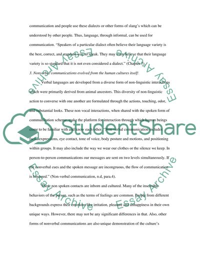 Verbal Languages for Real Communication