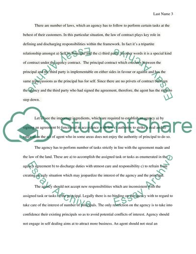 Critical Review on the Ratification of Principal to the Third Party