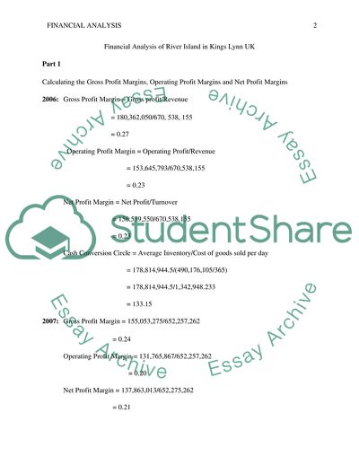 River Island in Kings Lynn UK