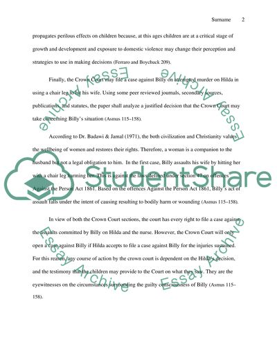 Law for Non-Lawyers: The Case of Billy