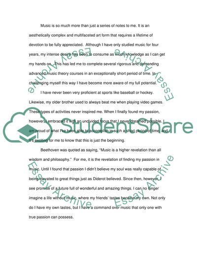 Only Great Passions Can Elevate the Soul to Great Things