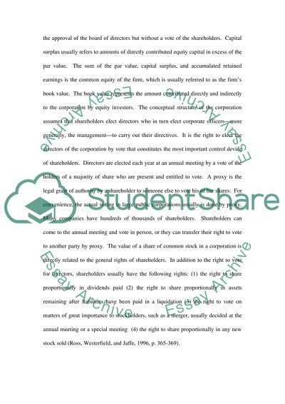 Alternative Financing Methods