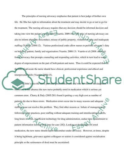 Clinical Scenario Analysis