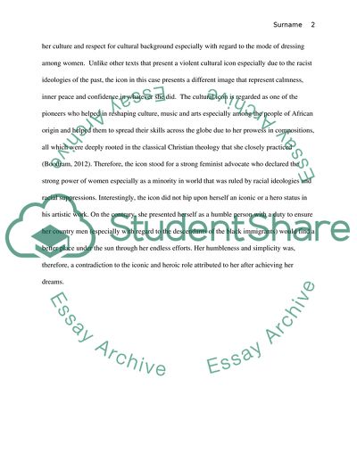 Pat Bishop as an Important Cultural Icon