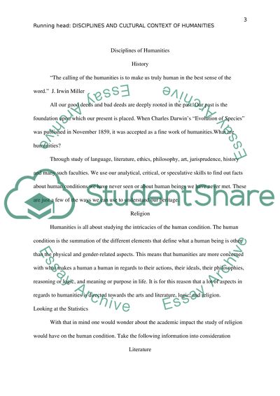 Literature, Arts, and Humanities