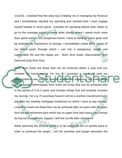 Personal Financial Management