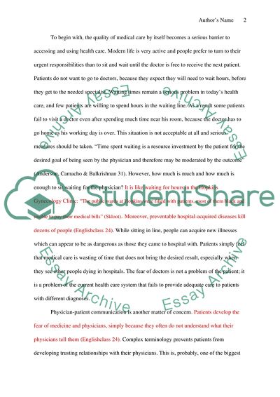 Why are people scared and why people dont want to go to doctors