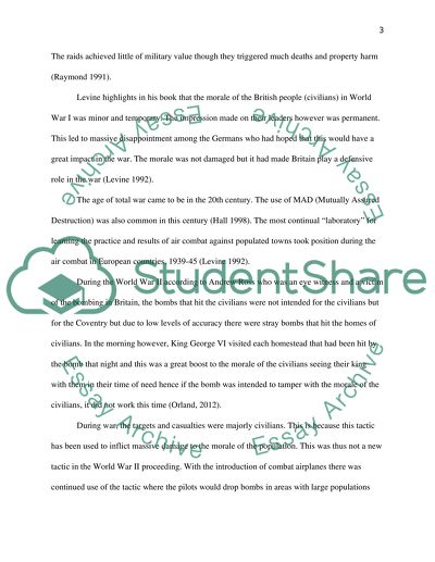 Use of Air Combat in World War