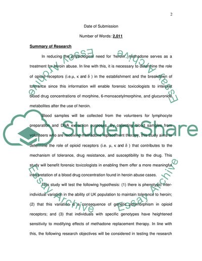 Genetic Factors Modulating Heroin Tolerance Capacity