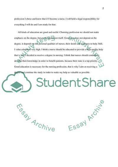 Choosing a Future Profession