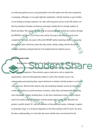 Environmental Audit of Brazil and India