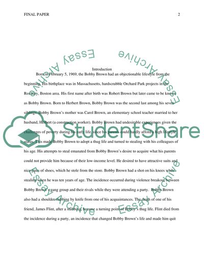 The life of Bobby Brown