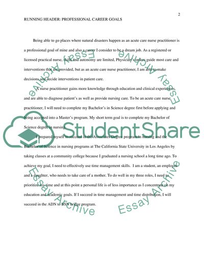 Associates Degree Program in Nursing