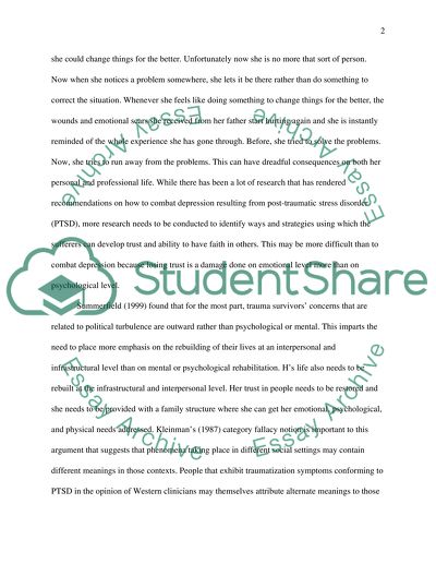 Disaster psychological essay 07 image