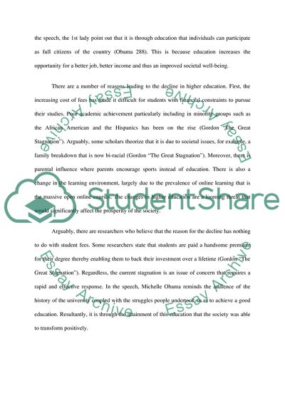 In Pursuit of an Education