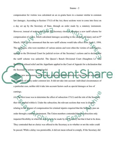 Division Courts Decision