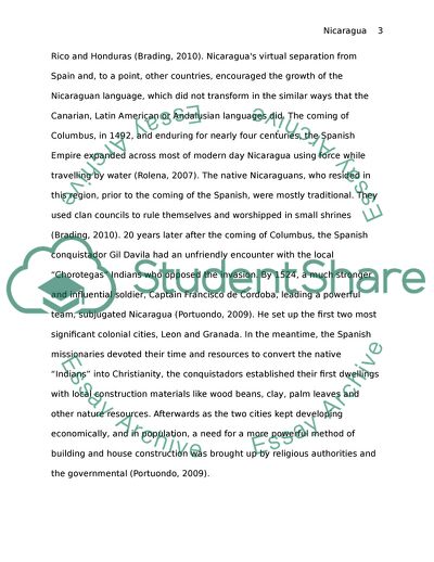 Nicaraguan Spanish Language