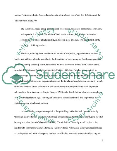 The Family in Contemporary Society