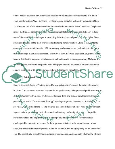 How Has Chinas Economy Changed since It Introduced Capitalism