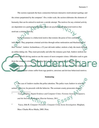 Computer Crime Issues