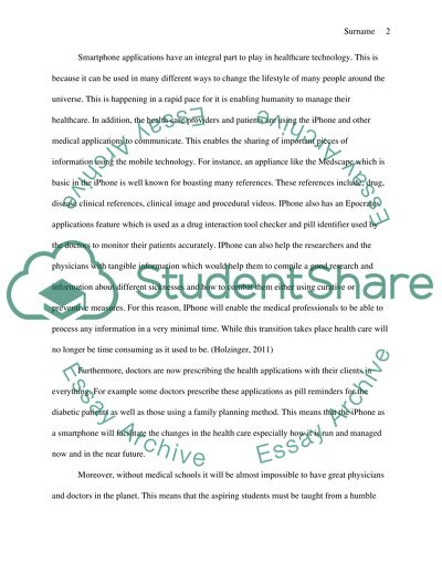 Mobile medical applications