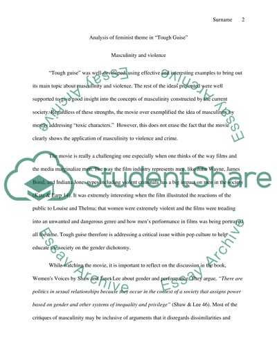 Movie summary on Tough Guise