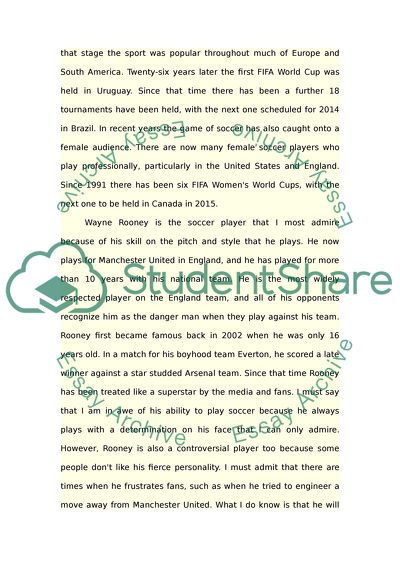 The Worlds Most Popular Sport: Soccer