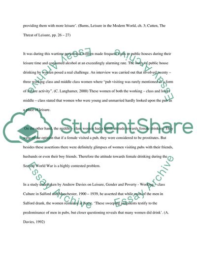 Twentieth Century Britain and Women