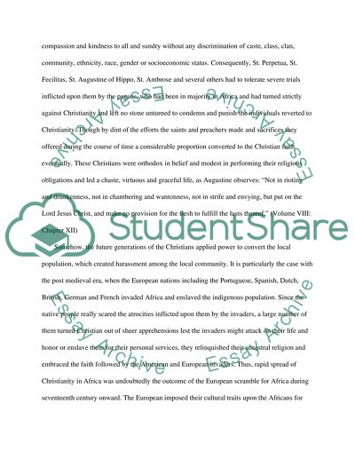 Religion Amongst Blacks