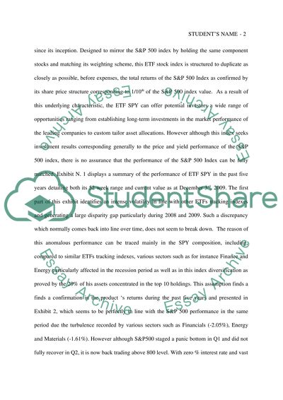 Exchanging Traded Funds