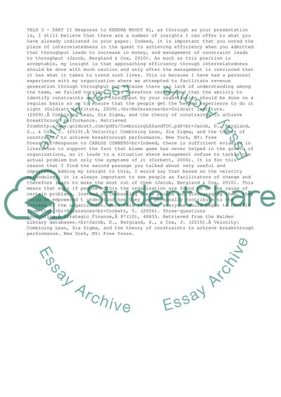 Velocity 3 - Part II