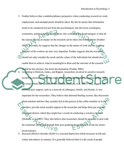 Introduction to Psychology