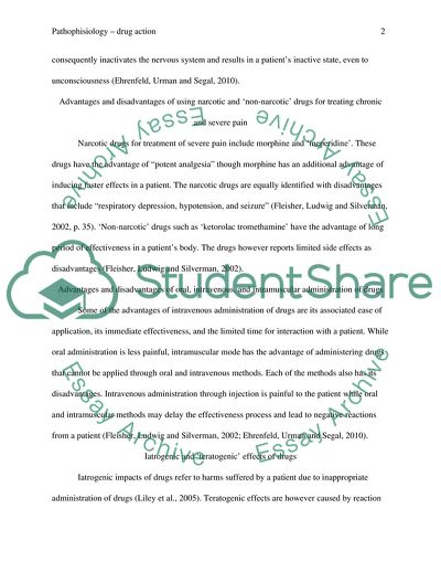 Pathophysiology-Drug Actions