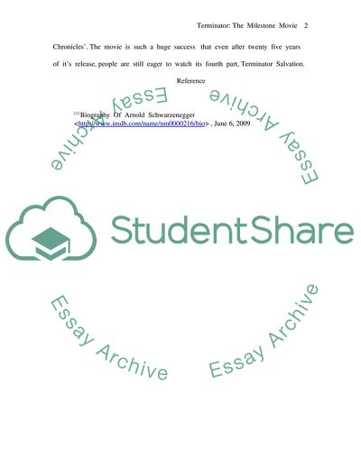 Terminator: The Movie That Changed Everything