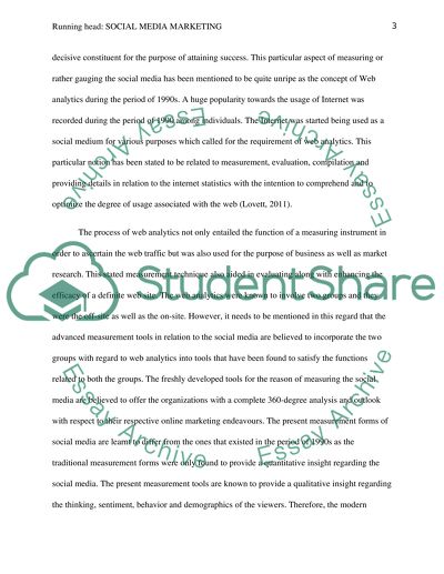 Social Media Marketing