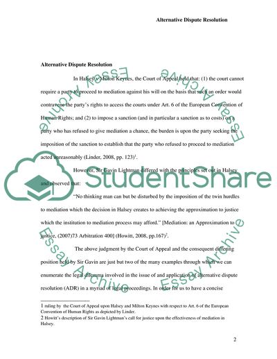 Work Place Dispute Resolution