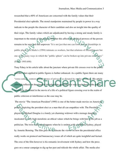 Journalism, Mass Media and Communication: How They Influence Politics