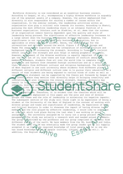 My Experience of Being a Student at the University of the West of England in 2013